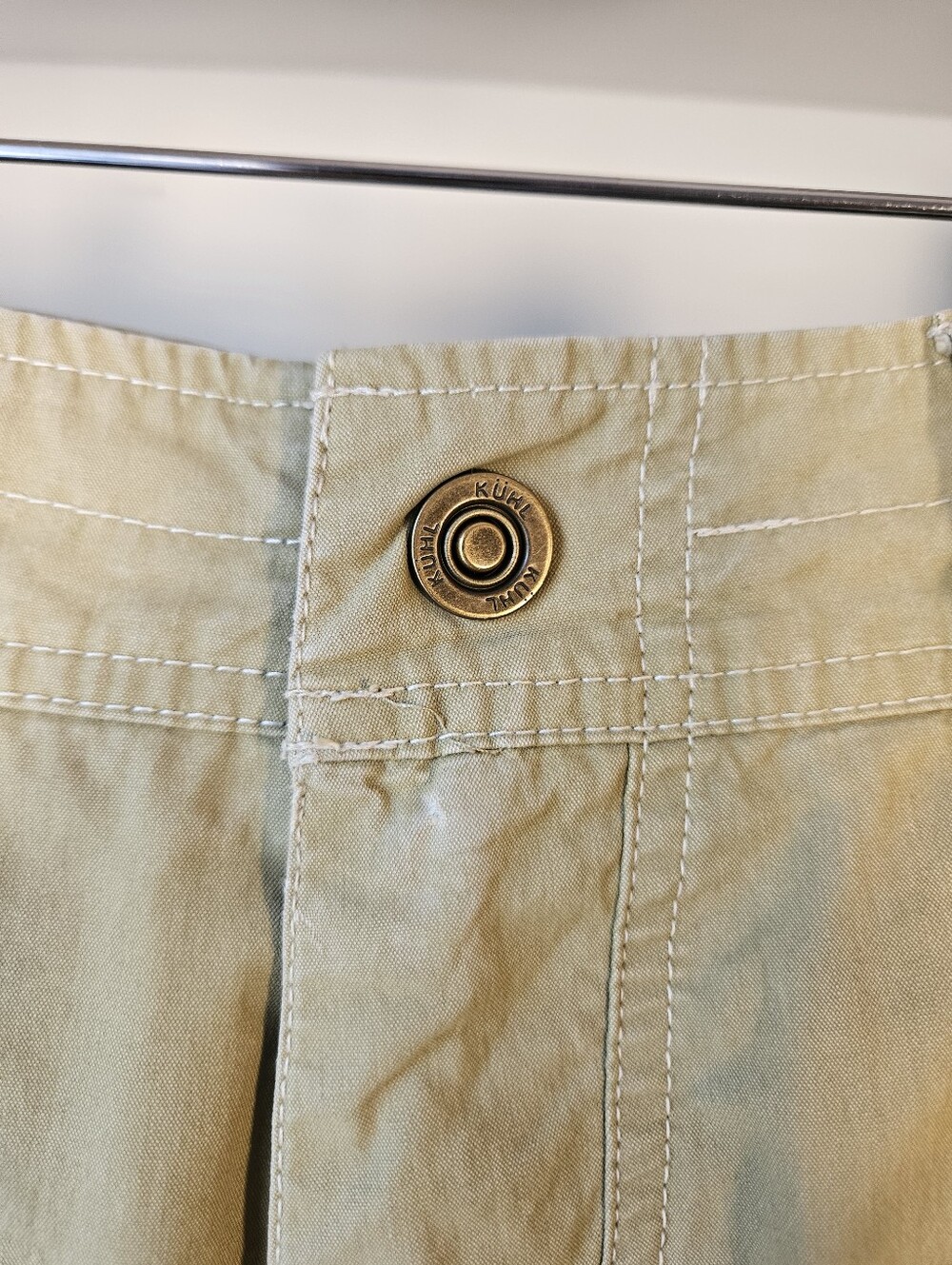 Kuhl Men's Revolvrs Pant Lightweight Light Khaki Size 34x30 Outdoor Workwear - Picture 3 of 15